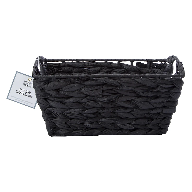 Woven Paper Storage Basket 11.75in x 7.75in