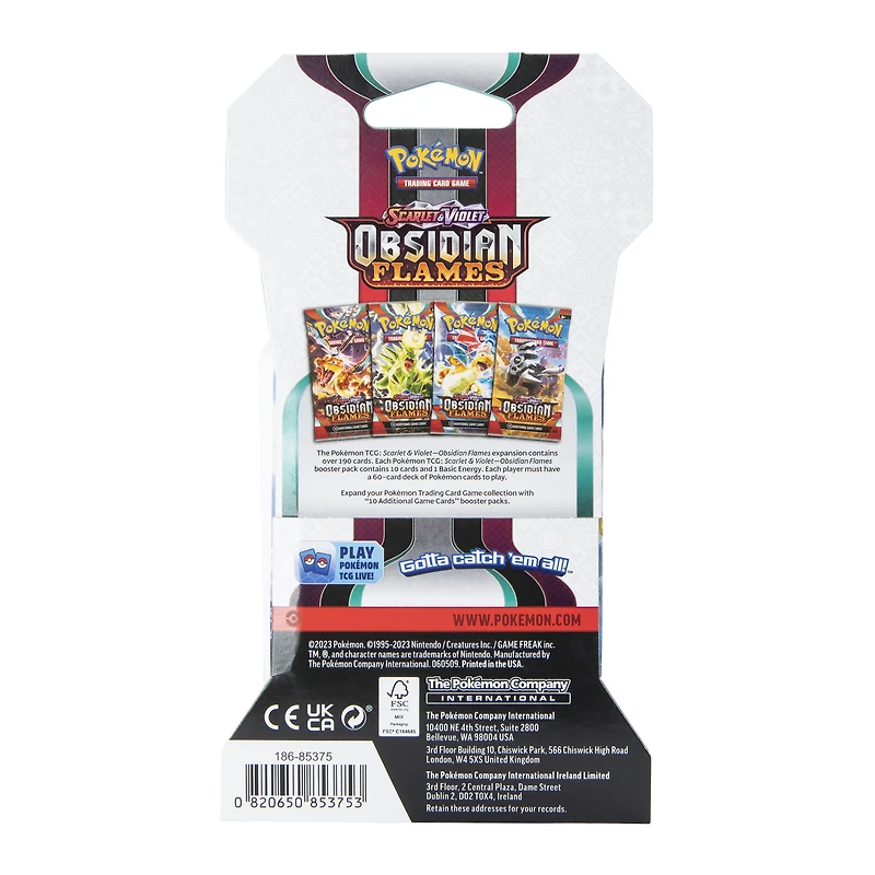 Pokemon™ TCG: Scarlet & Violet Obsidian Flames Booster Pack