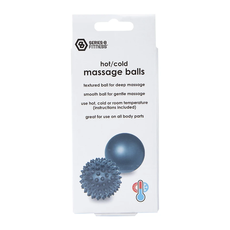 Series-8 Fitness Hot/Cold Massage Balls 2-Count