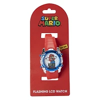 Super Mario™ Flashing LCD Watch