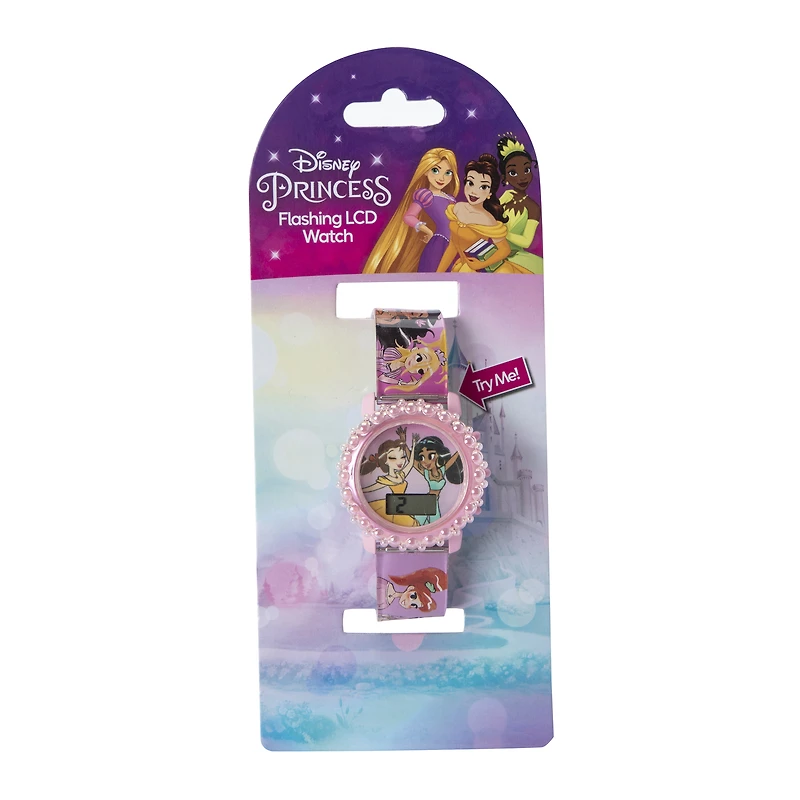 Disney Princess Flashing LCD Watch