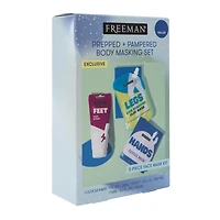 Freeman® Prepped & Pampered 3-Piece Body Masking Set