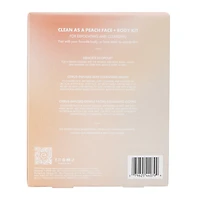 Ecotools® Peach 4-Piece Face & Body Kit