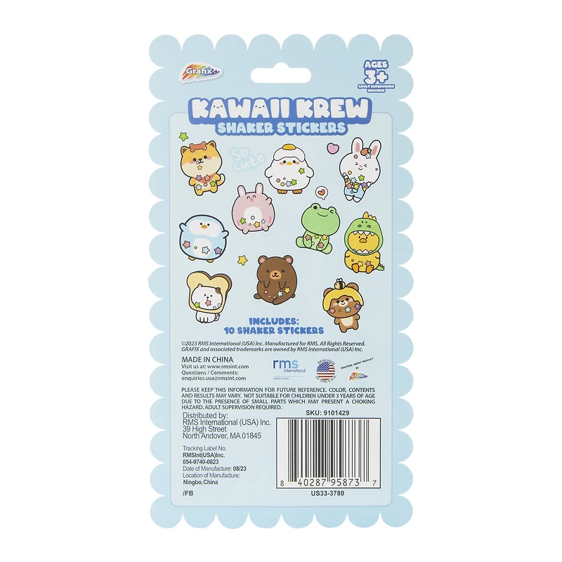 Kawaii Krew Shaker Stickers