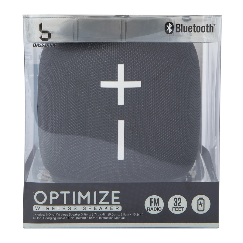 Optimize Wireless Speaker & FM Radio