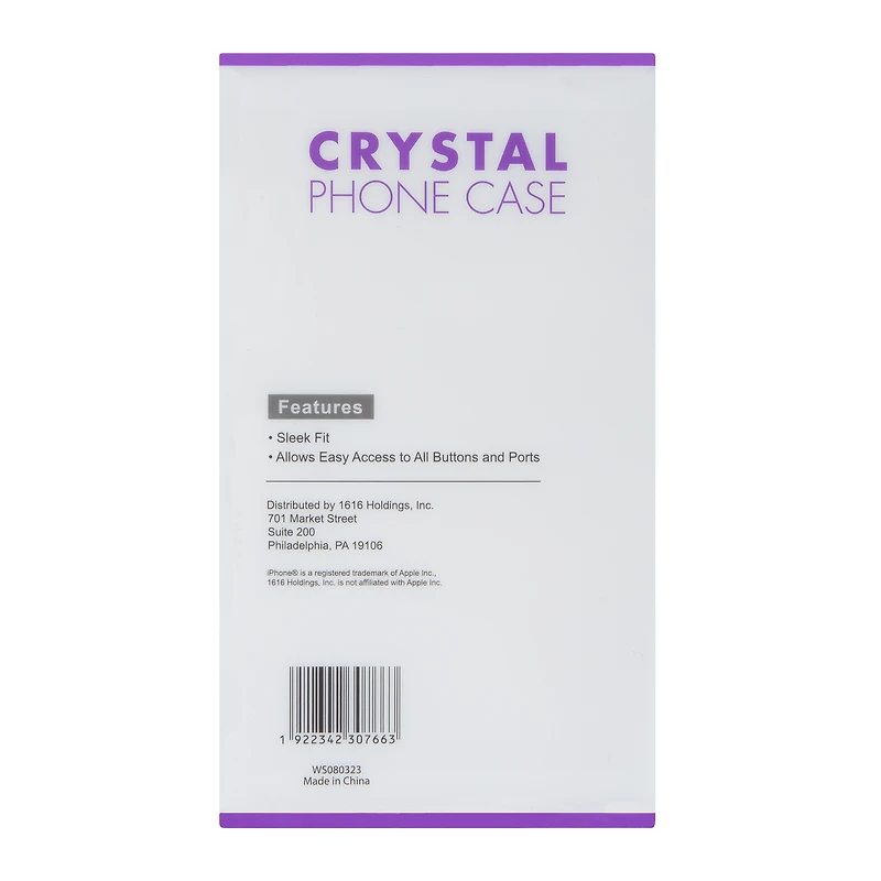 iPhone® 15®/14® Crystal Phone Case