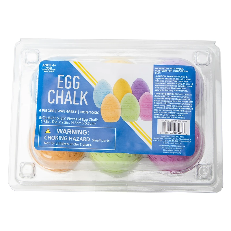 Egg Chalk 6-Count