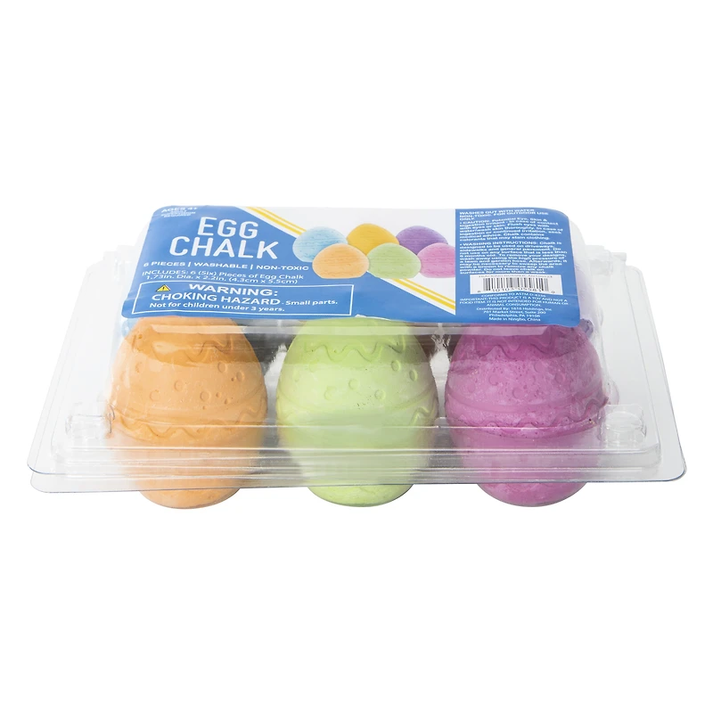 Egg Chalk 6-Count