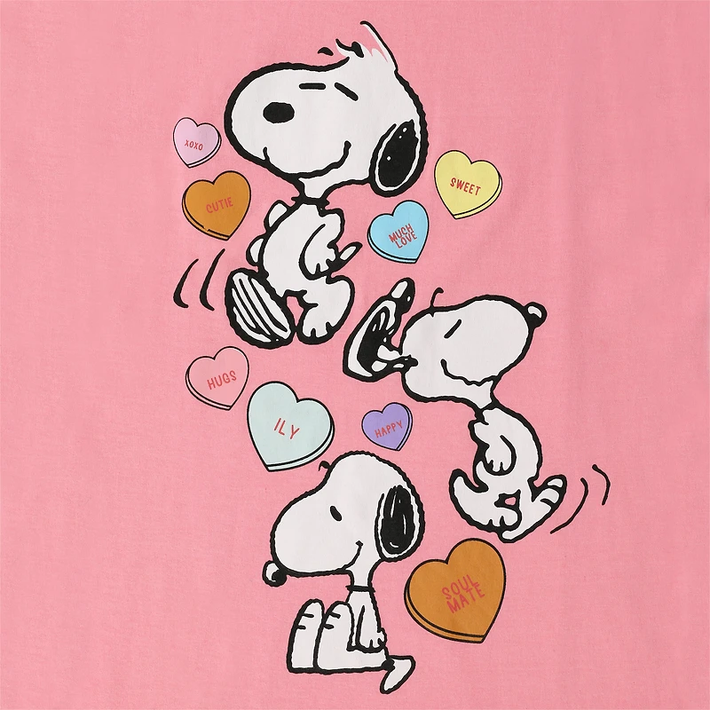 Peanuts® Snoopy™ Conversation Hearts Graphic Tee