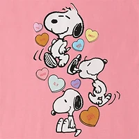Peanuts® Snoopy™ Conversation Hearts Graphic Tee