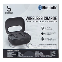 Wireless Charge Bluetooth® Earbuds With Microphone