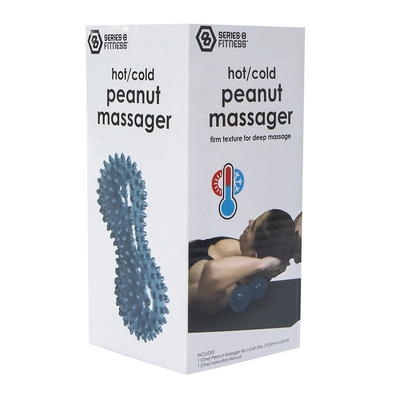 Series-8 Fitness™ Hot/Cold Peanut Massager 6in x 2.6in