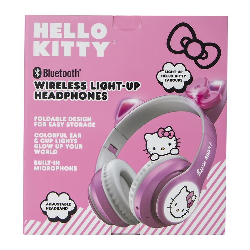 Bluetooth™ Hello Kitty® Wireless Light Up Headphones