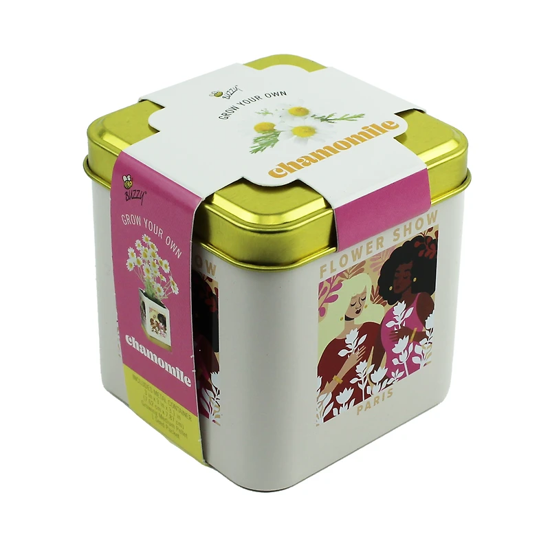 Grow Your Own Herb Kit Decorative Tin 3in