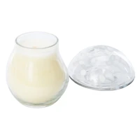 Glass Mushroom Candle