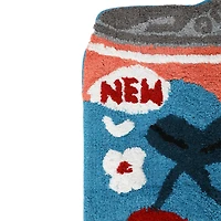 Cherry Soda Shaped Rug 20in x 30in