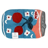 Cherry Soda Shaped Rug 20in x 30in