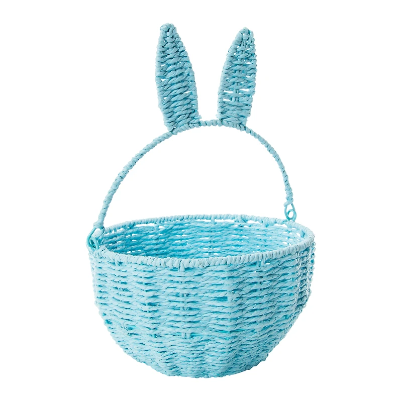 Woven Bunny Easter Basket