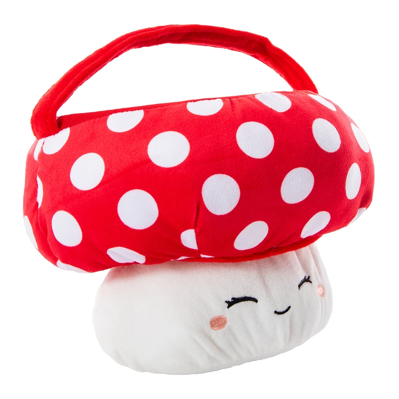 Plush Mushroom Easter Basket