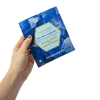 Sapphire Gemstone Face Sheet Mask