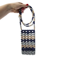 Beaded Crossbody Pouch For Smartphones