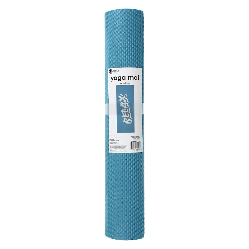 Series-8 Fitness™ 'Relax' Yoga Mat 6mm