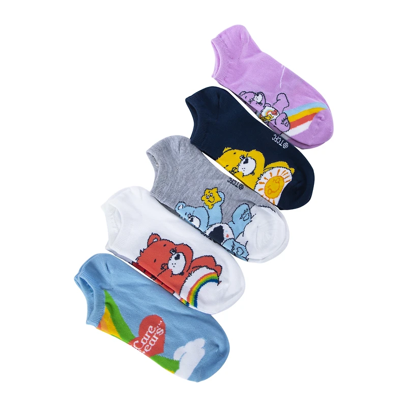 Ladies Care Bears™ Low-Cut Socks 5-Pack