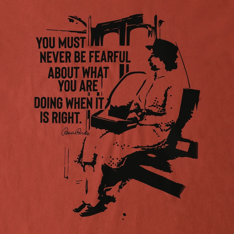 Rosa Parks Quote Graphic Tee