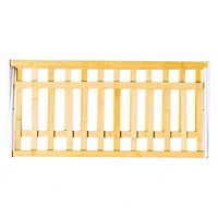 2-Tier Bamboo Shoe Rack