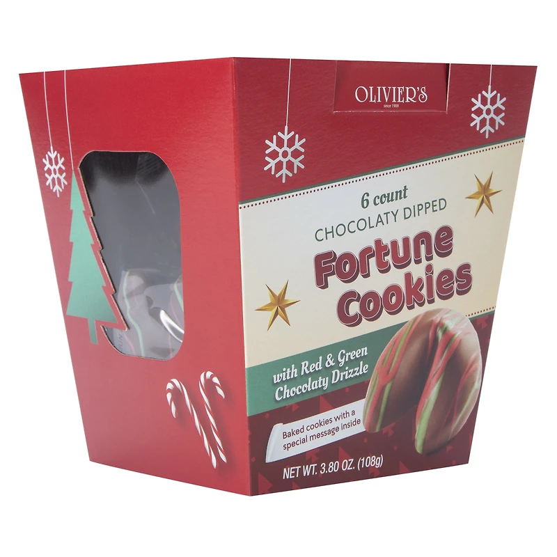 Chocolate-Dipped Fortune Cookies 6-Count