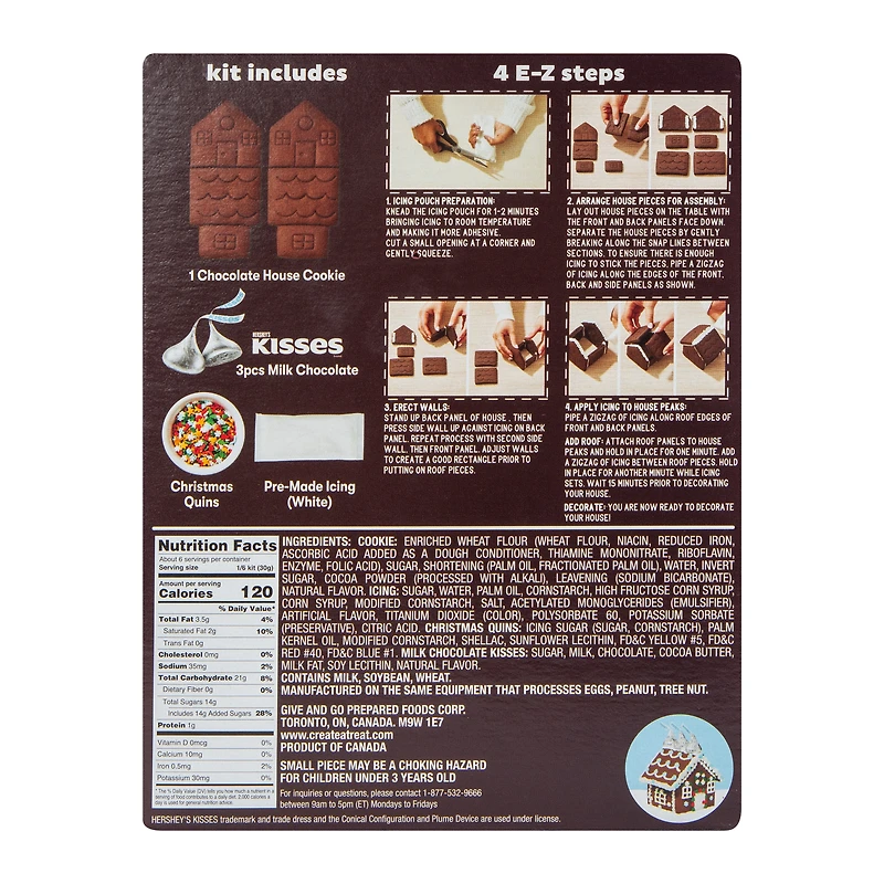 Hershey's Kisses® House Cookie Kit