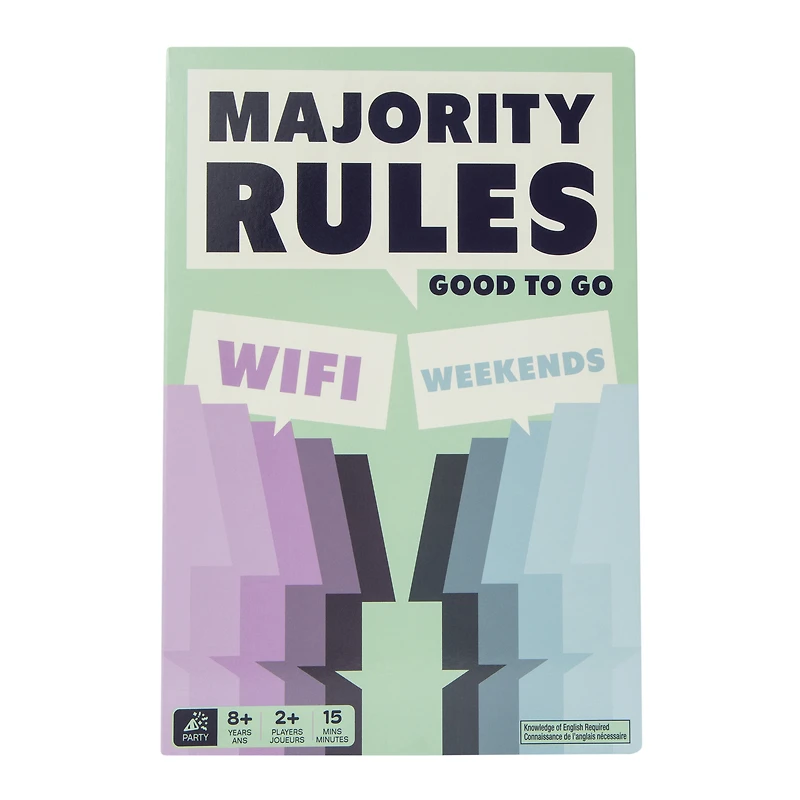 Majority Rules Good To Go Party Game