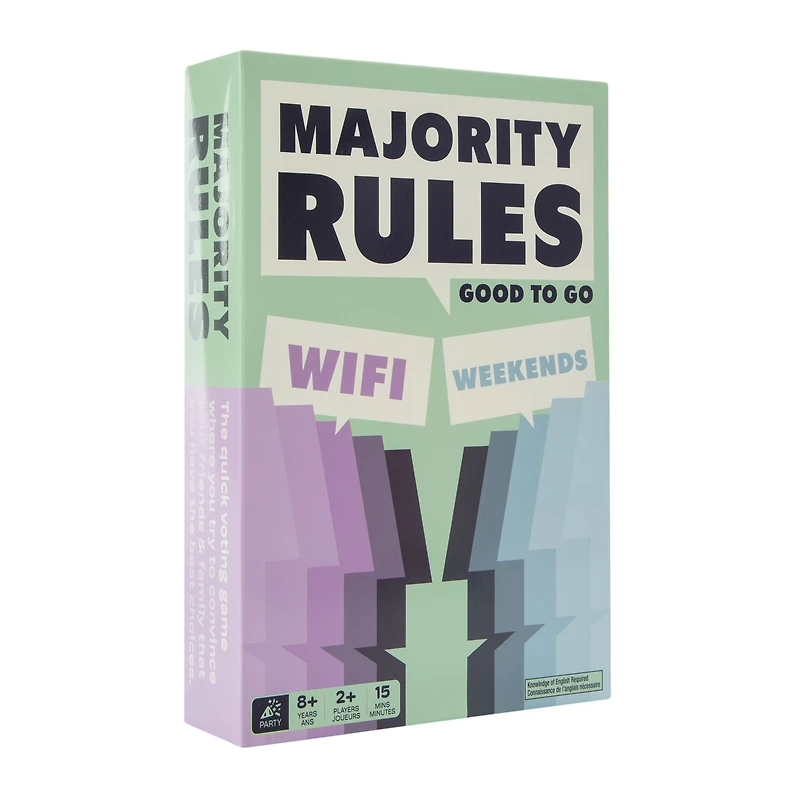 Majority Rules Good To Go Party Game