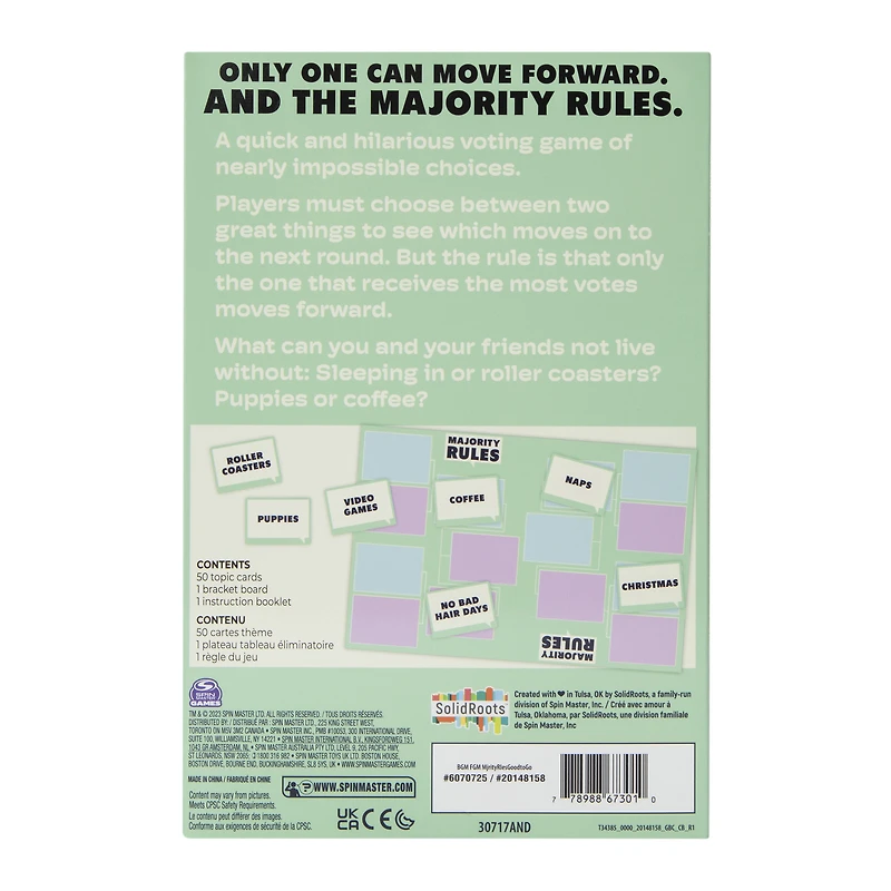 Majority Rules Good To Go Party Game