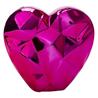 Ceramic Heart-Shaped Vase 5.8in