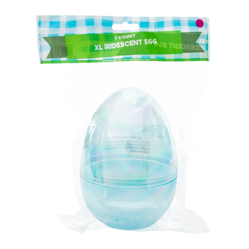 XL Iridescent Egg