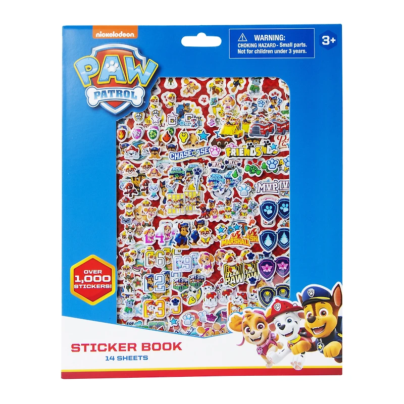 Paw Patrol™ Sticker Book With Over 1000 Stickers