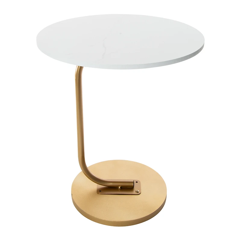 Marble Side Table - 13.38in x 13.38in