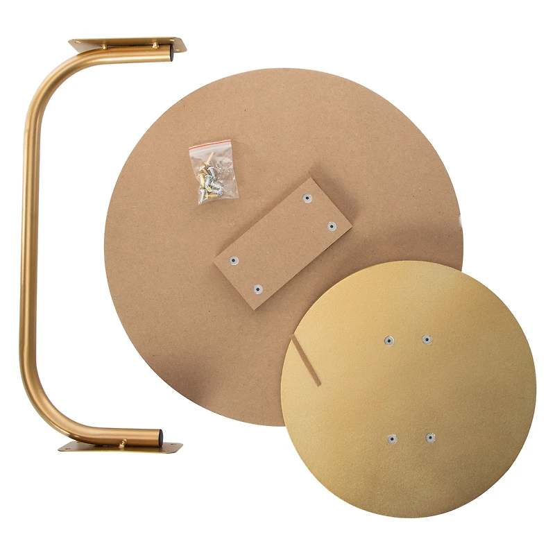 Marble Side Table - 13.38in x 13.38in