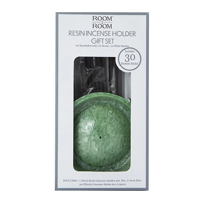 Resin Incense Holder Gift Set
