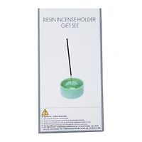 Resin Incense Holder Gift Set