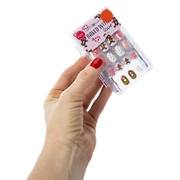 Pretty Woman Kids Press On Holiday Faux Nails 24-Piece Set