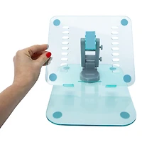 Acrylic Laptop Stand With 360 Rotation