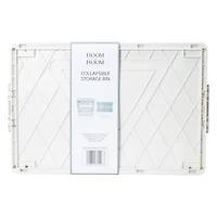 Large Collapsible Storage Bin 20.4in x 14in