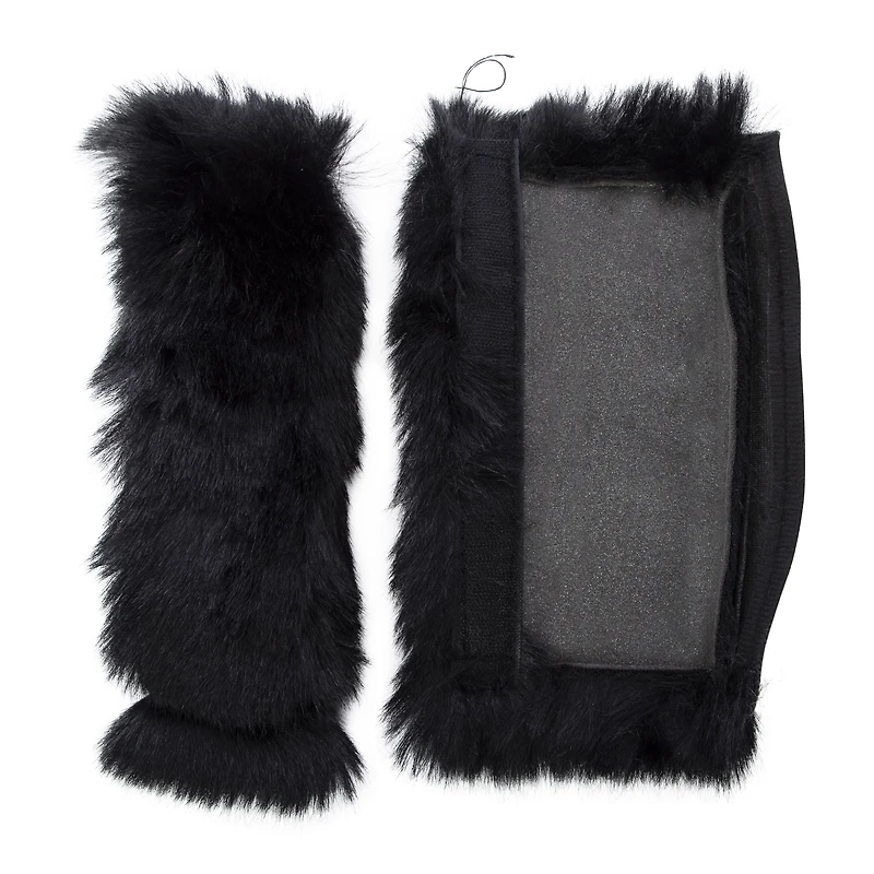 Faux Fur Seatbelt Covers 2-Pack