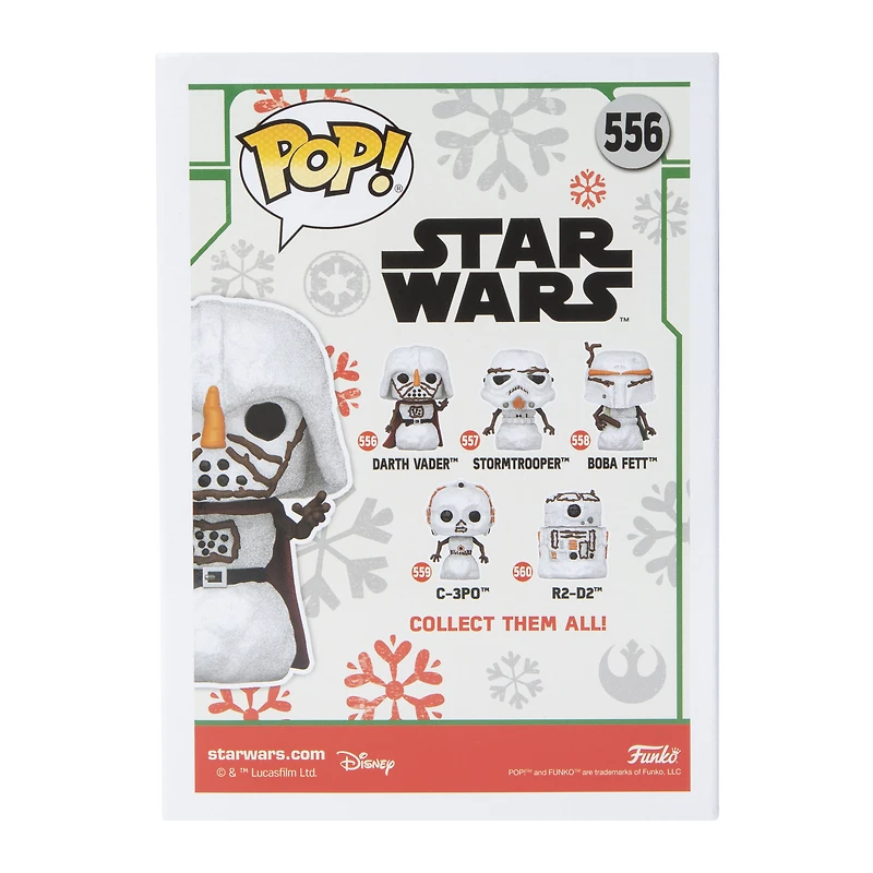 Funko Pop! Star Wars Darth Vader Snowman Bobble-Head