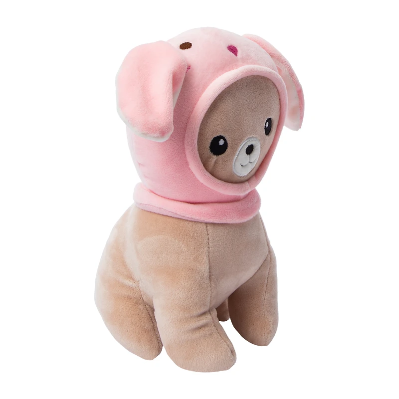 Smoochy Pals™ Hooded Stuffed Animal Plush 10.23in