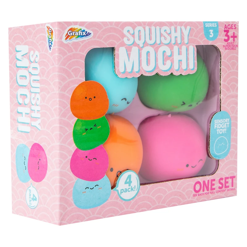 Squishy Mochi Toy Set 4-Pack