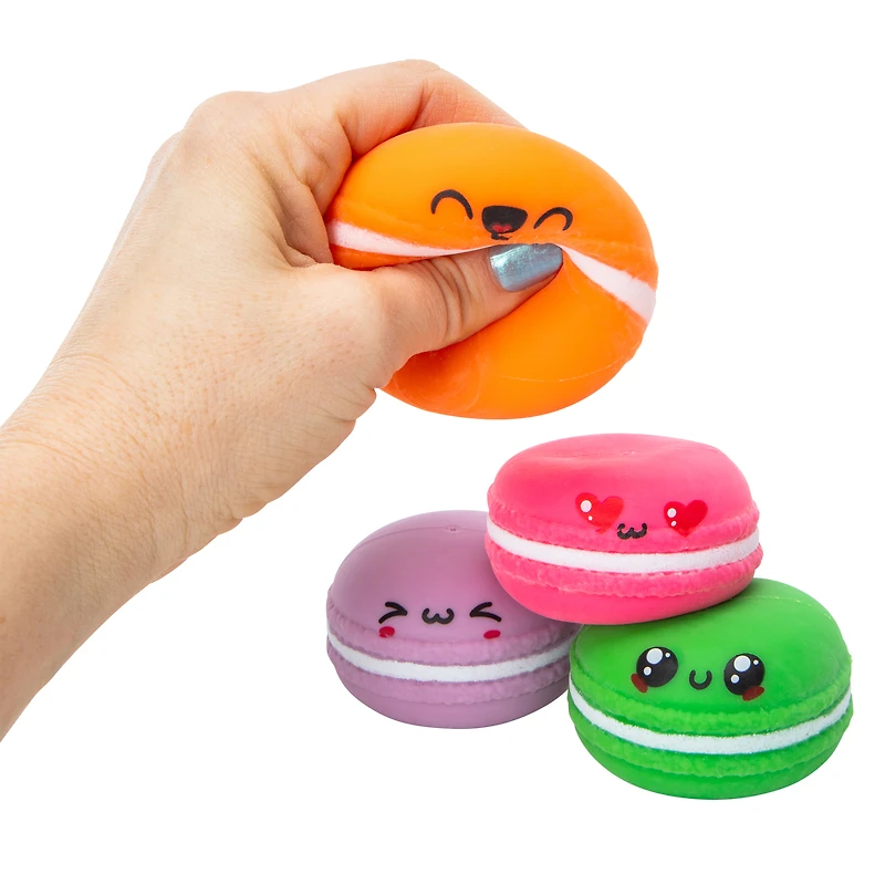 Squishy Macaron Toy Set 4-Pack