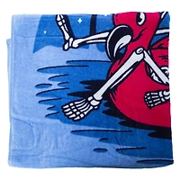 Skeleton Beach Towel 30in x 60in